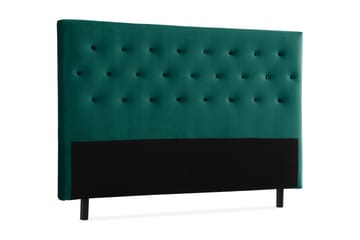 Sänggavel Rebeca 180 cm Button - Grön - Möbler - Säng - Sängtillbehör & sänggavel - Sänggavel