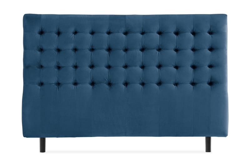 Sänggavel Rebeca 180 cm Square - Blå - Möbler - Säng - Sängtillbehör & sänggavel - Sänggavel
