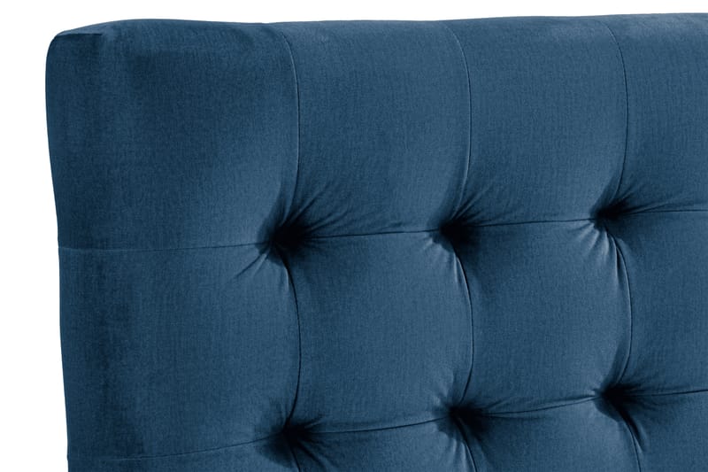 Sänggavel Rebeca 180 cm Square - Blå - Möbler - Säng - Sängtillbehör & sänggavel - Sänggavel
