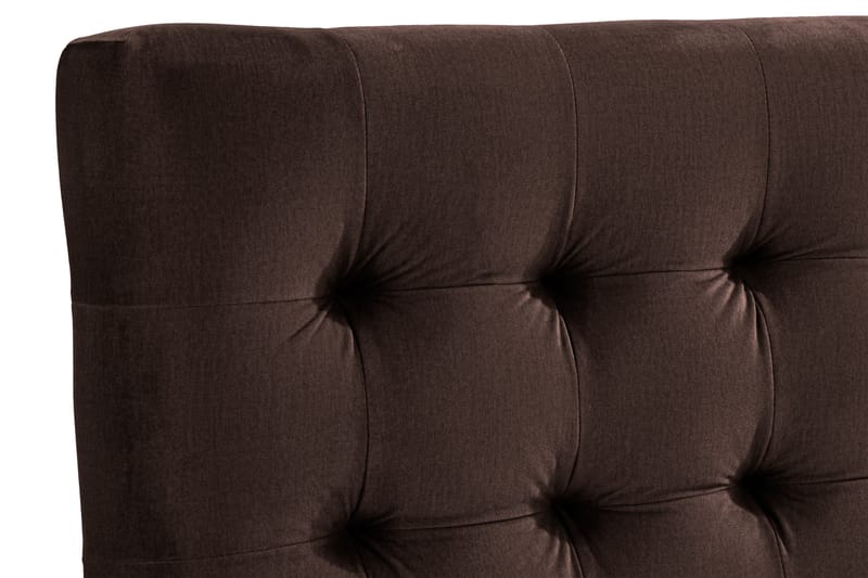 Sänggavel Rebeca 180 cm Square - Brun - Möbler - Säng - Sängtillbehör & sänggavel - Sänggavel