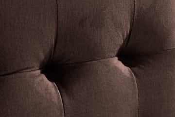 Sänggavel Rebeca 180 cm Square - Brun - Möbler - Säng - Sängtillbehör & sänggavel - Sänggavel