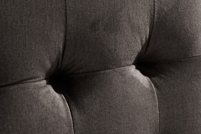 Sänggavel Rebeca 180 cm Square - Mörkgrå - Möbler - Säng - Sängtillbehör & sänggavel - Sänggavel