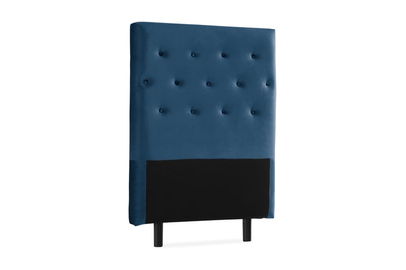 Sänggavel Rebeca 90 cm Button - Blå - Möbler - Säng - Sängtillbehör & sänggavel - Sänggavel