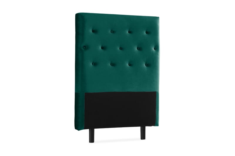 Sänggavel Rebeca 90 cm Button - Grön - Möbler - Säng - Sängtillbehör & sänggavel - Sänggavel