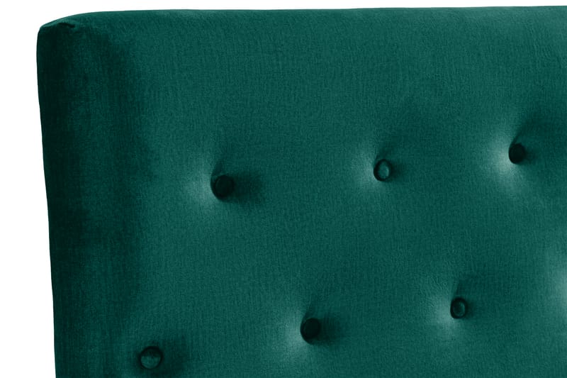 Sänggavel Rebeca 90 cm Button - Grön - Möbler - Säng - Sängtillbehör & sänggavel - Sänggavel