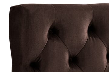 Sänggavel Rebeca 90 cm Djuphäftad - Brun - Möbler - Säng - Sängtillbehör & sänggavel - Sänggavel