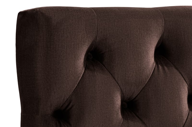 Sänggavel Rebeca 90 cm Djuphäftad - Brun - Möbler - Säng - Sängtillbehör & sänggavel - Sänggavel
