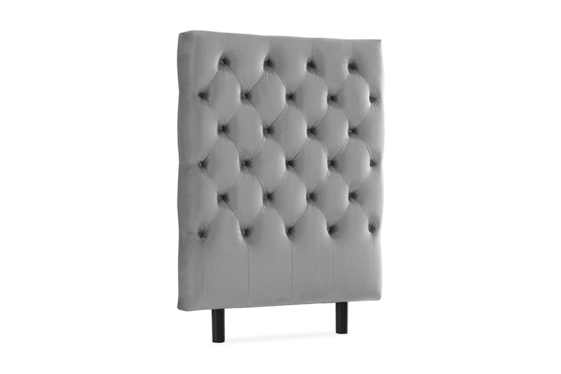 Sänggavel Rebeca 90 cm Djuphäftad - Grå - Möbler - Säng - Sängtillbehör & sänggavel - Sänggavel