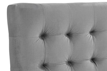 Sänggavel Rebeca 90 cm Square - Grå - Möbler - Säng - Sängtillbehör & sänggavel - Sänggavel