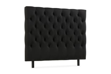 Sänggavel Rebeca Djuphäftad 140 cm - Svart - Möbler - Säng - Sängtillbehör & sänggavel - Sänggavel