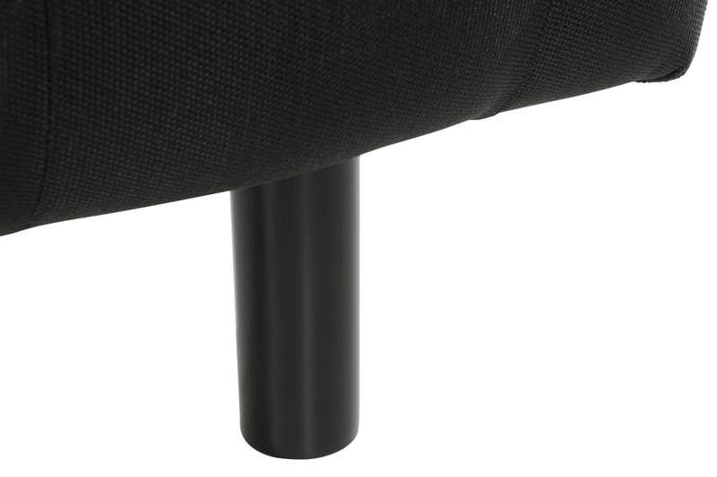 Sänggavel Rebeca Djuphäftad 140 cm - Svart - Möbler - Säng - Sängtillbehör & sänggavel - Sänggavel