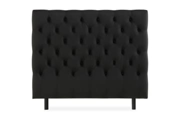 Sänggavel Rebeca Djuphäftad 140 cm - Svart - Möbler - Säng - Sängtillbehör & sänggavel - Sänggavel