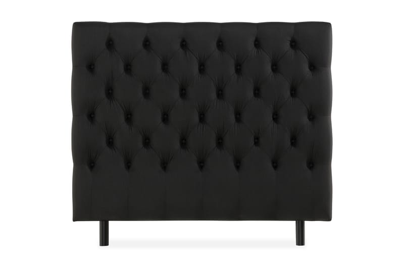 Sänggavel Rebeca Djuphäftad 140 cm - Svart - Möbler - Säng - Sängtillbehör & sänggavel - Sänggavel