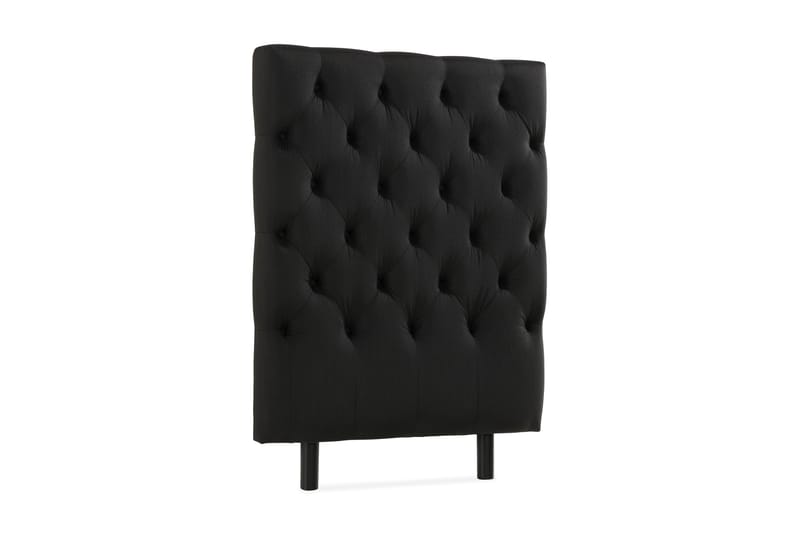 Sänggavel Rebeca Djuphäftad 90 cm - Svart - Möbler - Säng - Sängtillbehör & sänggavel - Sänggavel