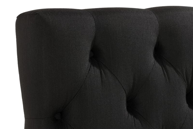 Sänggavel Rebeca Djuphäftad 90 cm - Svart - Möbler - Säng - Sängtillbehör & sänggavel - Sänggavel