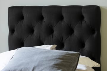 Sänggavel Rebeca Djuphäftad 90 cm - Svart - Möbler - Säng - Sängtillbehör & sänggavel - Sänggavel