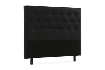 Sänggavel Rebeca Knappar 120 cm - Svart - Möbler - Säng - Sängtillbehör & sänggavel - Sänggavel
