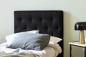 Sänggavel Rebeca Knappar 90 cm - Svart - Möbler - Säng - Sängtillbehör & sänggavel - Sänggavel
