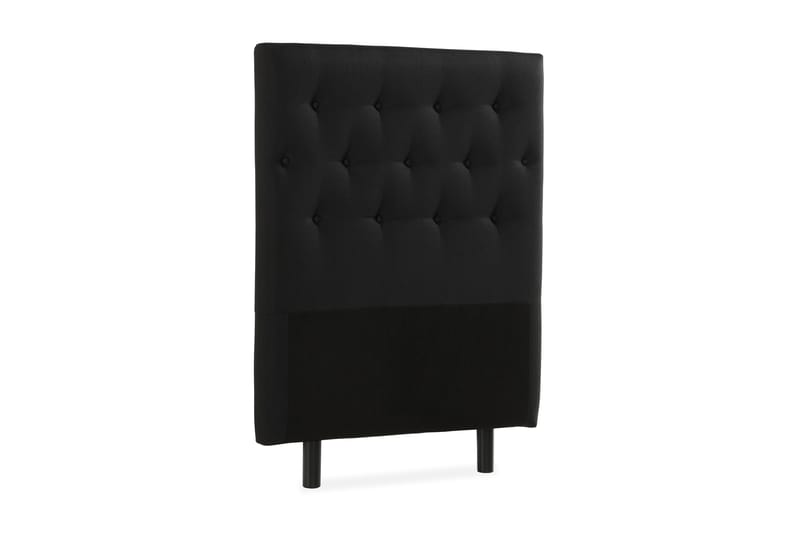 Sänggavel Rebeca Knappar 90 cm - Svart - Möbler - Säng - Sängtillbehör & sänggavel - Sänggavel