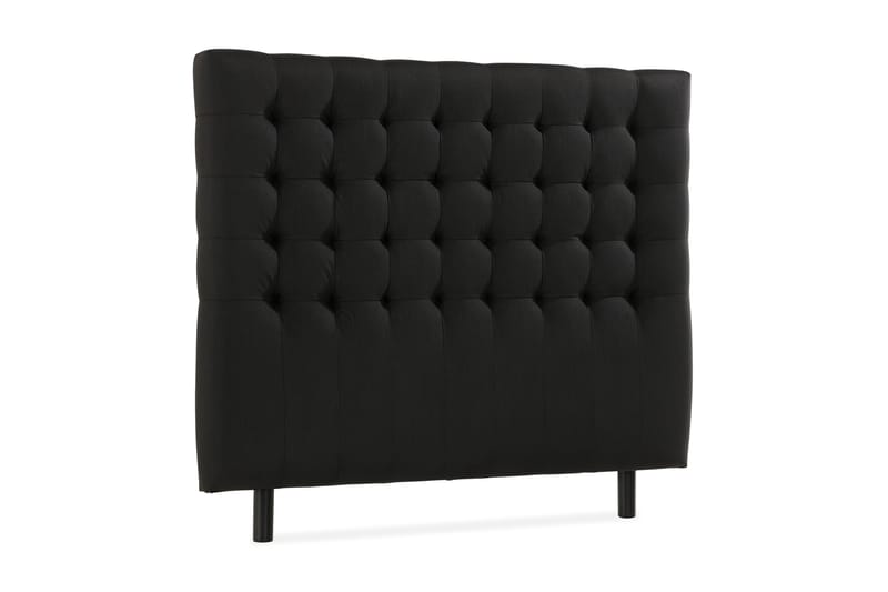 Sänggavel Rebeca Rutig 120 cm - Svart - Möbler - Säng - Sängtillbehör & sänggavel - Sänggavel