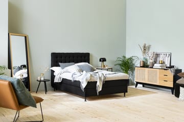 Sänggavel Rebeca Rutig 120 cm - Svart - Möbler - Säng - Sängtillbehör & sänggavel - Sänggavel
