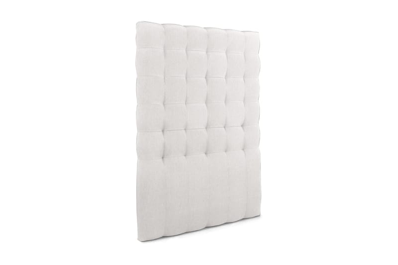 Sänggavel Relax 120 cm Rutmönstrad Hög - Beige - Möbler - Säng - Sängtillbehör & sänggavel - Sänggavel