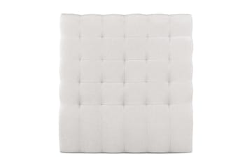Sänggavel Relax 120 cm Rutmönstrad Låg - Beige - Möbler - Säng - Sängtillbehör & sänggavel - Sänggavel