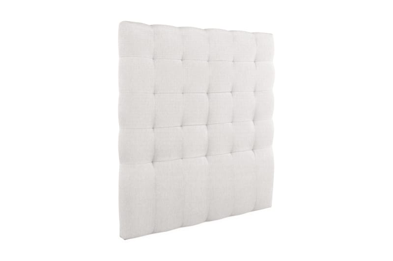 Sänggavel Relax 120 cm Rutmönstrad Låg - Beige - Möbler - Säng - Sängtillbehör & sänggavel - Sänggavel
