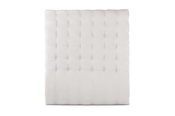 Sänggavel Relax 140 cm Rutmönstrad Hög - Beige - Möbler - Säng - Sängtillbehör & sänggavel - Sänggavel