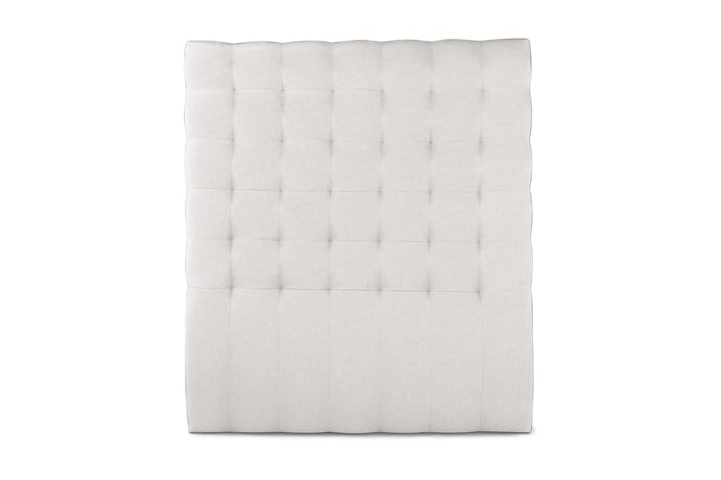 Sänggavel Relax 140 cm Rutmönstrad Hög - Beige - Möbler - Säng - Sängtillbehör & sänggavel - Sänggavel