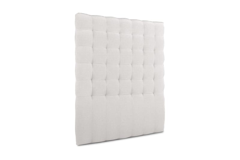 Sänggavel Relax 140 cm Rutmönstrad Hög - Beige - Möbler - Säng - Sängtillbehör & sänggavel - Sänggavel
