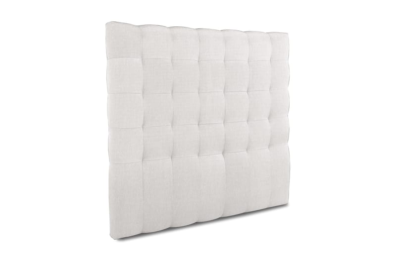 Sänggavel Relax 140 cm Rutmönstrad Låg - Beige - Möbler - Säng - Sängtillbehör & sänggavel - Sänggavel