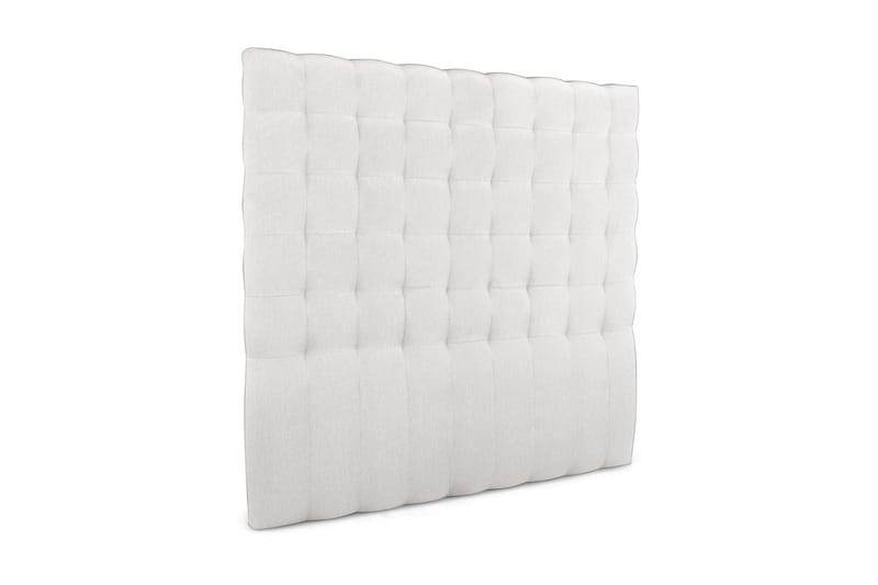 Sänggavel Relax 180 cm Rutmönstrad Hög - Beige - Möbler - Säng - Sängtillbehör & sänggavel - Sänggavel