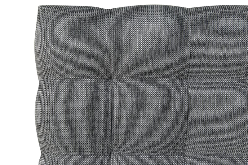 Sänggavel Romance Lyx 120 cm Hög Rutig - Mörkgrå - Möbler - Säng - Sängtillbehör & sänggavel - Sänggavel