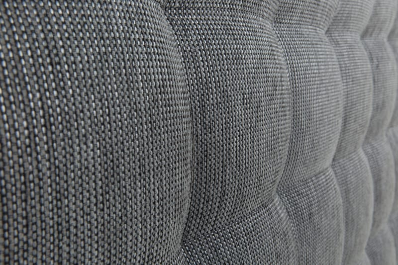 Sänggavel Romance Lyx 120 cm Hög Rutig - Mörkgrå - Möbler - Säng - Sängtillbehör & sänggavel - Sänggavel