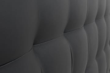 Sänggavel Romance Lyx 120 cm Rutig Konstläder - Svart - Möbler - Säng - Sängtillbehör & sänggavel - Sänggavel