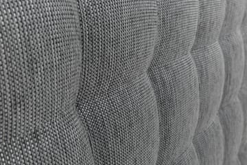 Sänggavel Romance Lyx 140 cm Rutig - Mörkgrå - Möbler - Säng - Sängtillbehör & sänggavel - Sänggavel