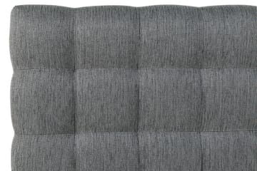 Sänggavel Romance Lyx 140 cm Rutig - Mörkgrå - Möbler - Säng - Sängtillbehör & sänggavel - Sänggavel