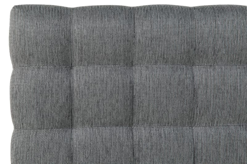 Sänggavel Romance Lyx 140 cm Rutig - Mörkgrå - Möbler - Säng - Sängtillbehör & sänggavel - Sänggavel