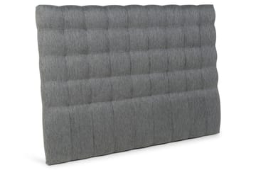 Sänggavel Romance Lyx 160 cm Rutig - Mörkgrå - Möbler - Säng - Sängtillbehör & sänggavel - Sänggavel