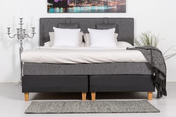 Sänggavel Romance Lyx 180 cm - Mörkgrå - Möbler - Säng - Sängtillbehör & sänggavel - Sänggavel