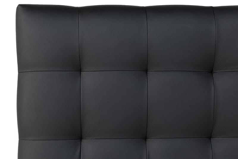 Sänggavel Romance Lyx 180 cm Rutig Konstläder - Svart - Möbler - Säng - Sängtillbehör & sänggavel - Sänggavel
