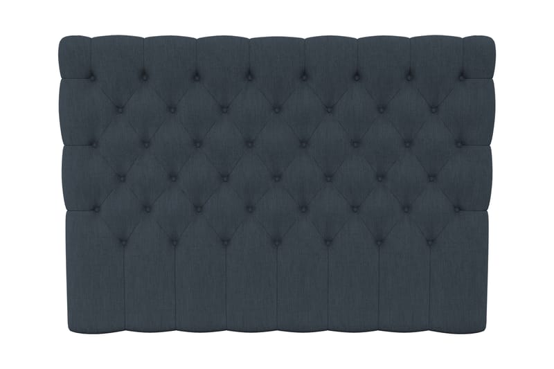 Sänggavel Romance Lyx 210 cm Djuphäftad - Mörkblå - Möbler - Säng - Sängtillbehör & sänggavel - Sänggavel