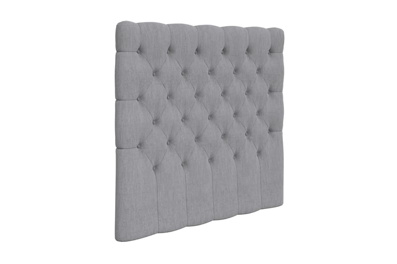 Sänggavel Romance Lyx/Roma Lyx 140 cm Djuphäftad - Ljusgrå - Möbler - Säng - Sängtillbehör & sänggavel - Sänggavel