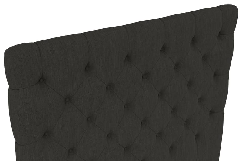 Sänggavel Romance Lyx/Roma Lyx 140 cm Djuphäftad - Svart - Möbler - Säng - Sängtillbehör & sänggavel - Sänggavel