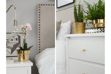 Sänggavel Rosalie 165 cm - Beige - Möbler - Säng - Sängtillbehör & sänggavel - Sänggavel