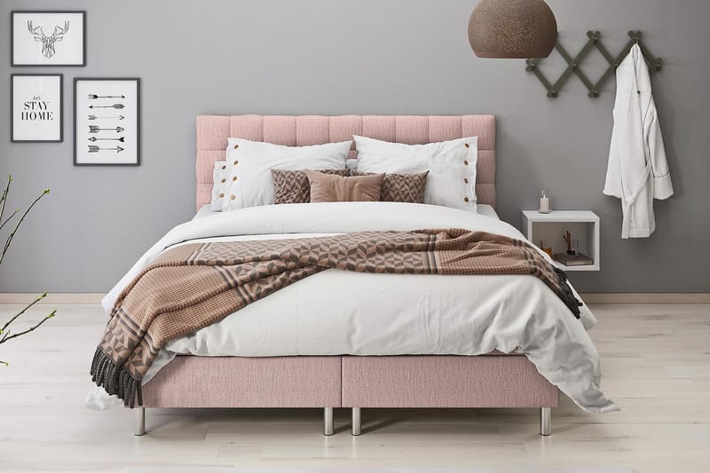 Sänggavel Suset 140 cm - Rosa - Sänggavel