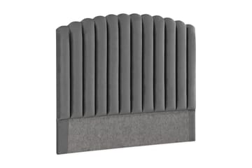 Sänggavel Zehner 120 cm - Mörkgrå|Sammet - Möbler - Säng - Sängtillbehör & sänggavel - Sänggavel