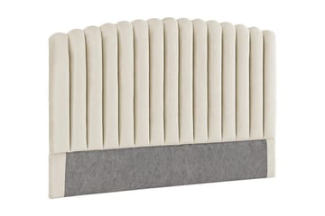 Sänggavel Zehner 180 cm - Beige|Sammet - Möbler - Säng - Sängtillbehör & sänggavel - Sänggavel