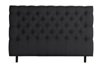 Scarlett Djuphäftad gavel 180 - Svart - Möbler - Säng - Sängtillbehör & sänggavel - Sänggavel